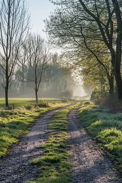 landschap digitaal van Egon Zitter