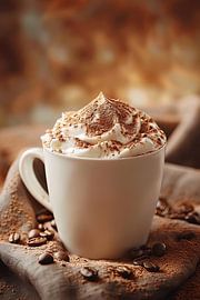 eine Tasse Kaffee oder Cappuccino trinken von Egon Zitter