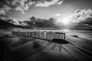 Strand, zee en zon van Dirk van Egmond