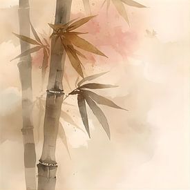 Bambus Japandi von FoXo Art