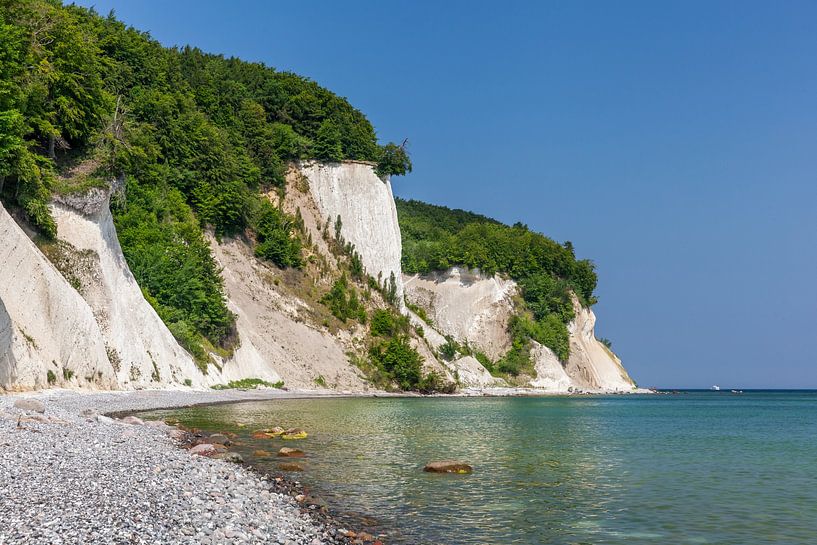 Les falaises de craie sur l'île de Rügen, sur la mer Baltique par Gerald Lechner
