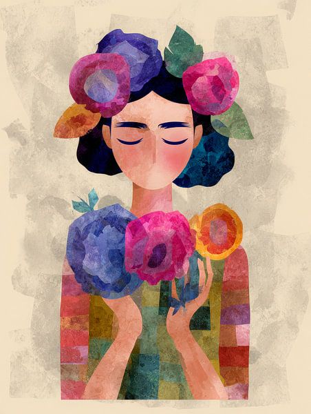 Silent Flowering - Géométrie des émotions et des couleurs par But First Framing