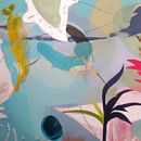 Abstract underwater world in pastel by Studio Allee thumbnail