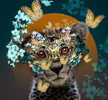 Fantasie Cheetah baby van Foto Studio Labie
