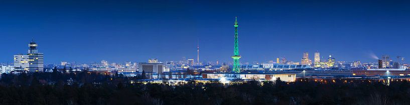 Skyline Berlin Panorama von Frank Herrmann