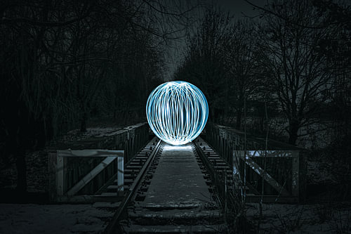 Lightpainting Sphere