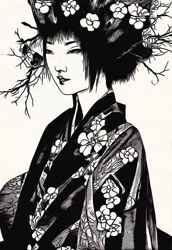 Little Flower Geisha