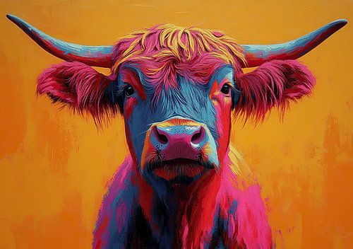 Hoogland koe Schots vee Schotse Hooglander Hoogland vee