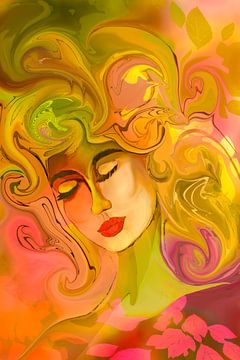 Fleurs Dreams. Pop of Colour. by Alie Ekkelenkamp