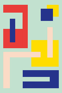 Minimalistische Geometrie No. 6