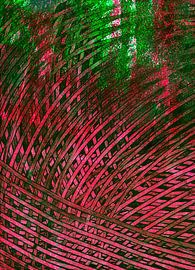 Structure peinte sur Youri Mahieu