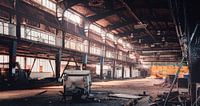 Verlaten staalfabriek in het Ruhrgebied - Thyssen Krupp Essen Industrie van Jakob Baranowski - Photography - Video - Photoshop thumbnail