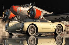 Der Porsche 550-A Spyder von 1956 von Jan Keteleer