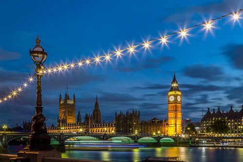 Een magisch moment aan de oever van de Theems