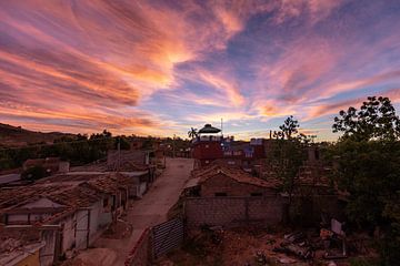 Trinidad Kuba bei Sonnenaufgang von Dennis Eckert