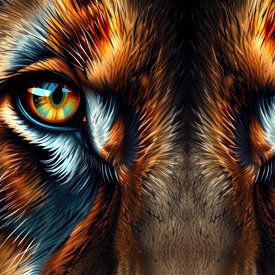 Eyes see You 2 van Lions-Art