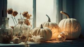 White Pumpkin Impression No 1 von Treechild