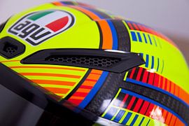 Rossi helmet detail  by Ralph van Houten