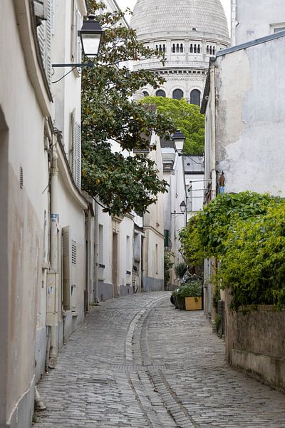 Alley in Montmartre by Sander Groenendijk