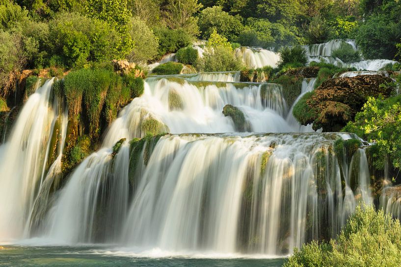 Skradinski Buk Wasserfall, Nationalpark Krka, Kroatien von Markus Lange