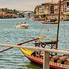 Les beaux bateaux de Porto sur le fleuve Duero sur Jonas Röjestål