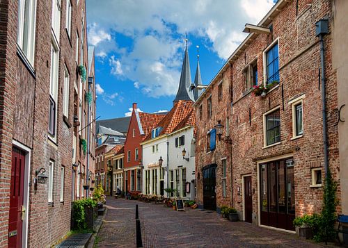 Roggestraat in Old Deventer 2, Netherlands