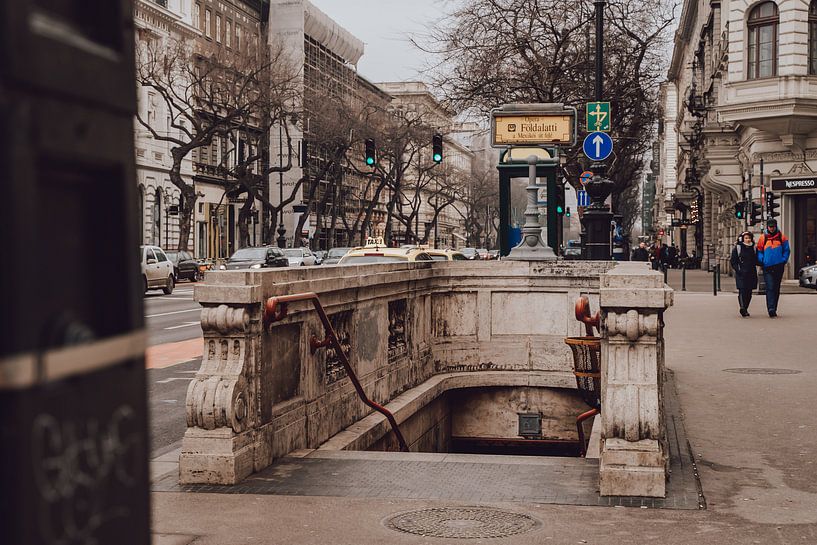 U-Bahn-Station in Budapest von Eva Ruiten
