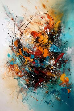 Abstract Modern Painting by Preet Lambon