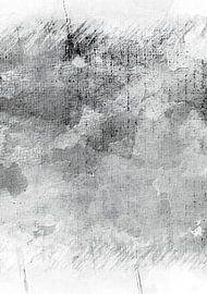 Japanische Wabi Sabi Abstraktion von Mad Dog Art