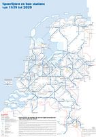 Dutch railways from 1839 to 2020