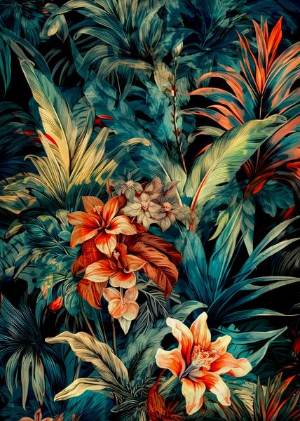 Flowers plants art by JBJart Justyna Jaszke