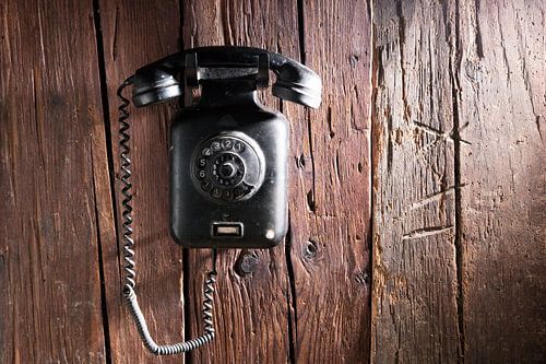 oude telefoon van bakeliet