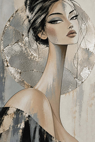 Portrait – She Who Does Not Melt