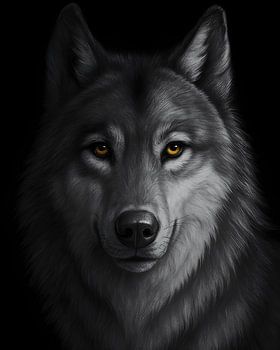 Der Blick des Wolfes - Freiheit in der Dunkelheit