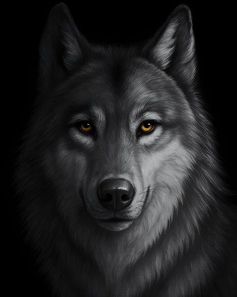 Le regard du loup - La liberté dans l'obscurité par Bianka Lieck