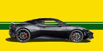 Lotus Evora 400 in original black von aRi F. Huber