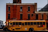 Schulbus in Brooklyn New York von zeilstrafotografie.nl Miniaturansicht