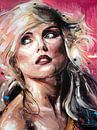 Blondie (Debbie Harry) schilderij van Jos Hoppenbrouwers thumbnail