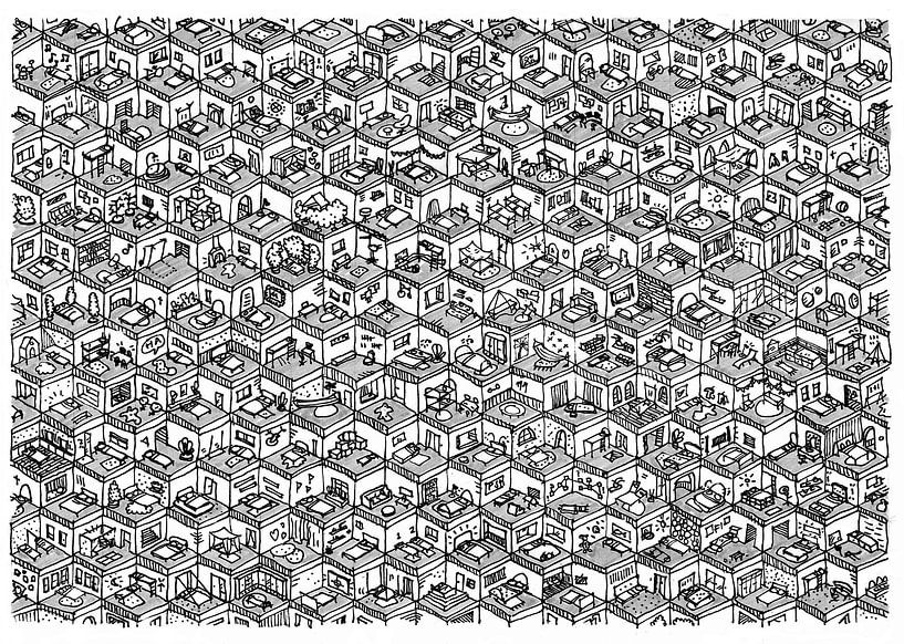 Chambre à coucher par Casper Zuidwijk