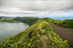 Blick von Boca do Inferno, São Miguel, Azoren, Portugal 3