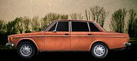 Volvo 144 in antique orange von aRi F. Huber Miniaturansicht