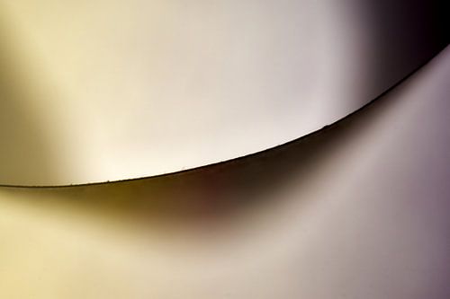 Minimalistisch blad, macrofotografie