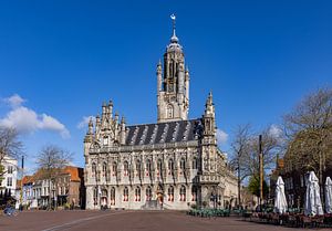 Rathaus von Middelburg, die Niederlande