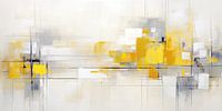 Jaune abstrait