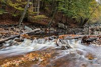 Wasserfall im Fluss Hoëgne