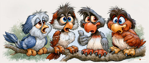 Funny Little Birds