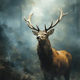 Deer - Series 1.7 by Ralf van de Sand