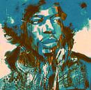 Jimi Hendrix Lets play Music Pop Art Pure van Felix von Altersheim thumbnail