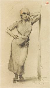 Stehendes Mädchen, Armand Rassenfosse