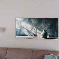 Photo de nos clients: Fleur printanière avec une touche orientale v par Studio BB, sur toile